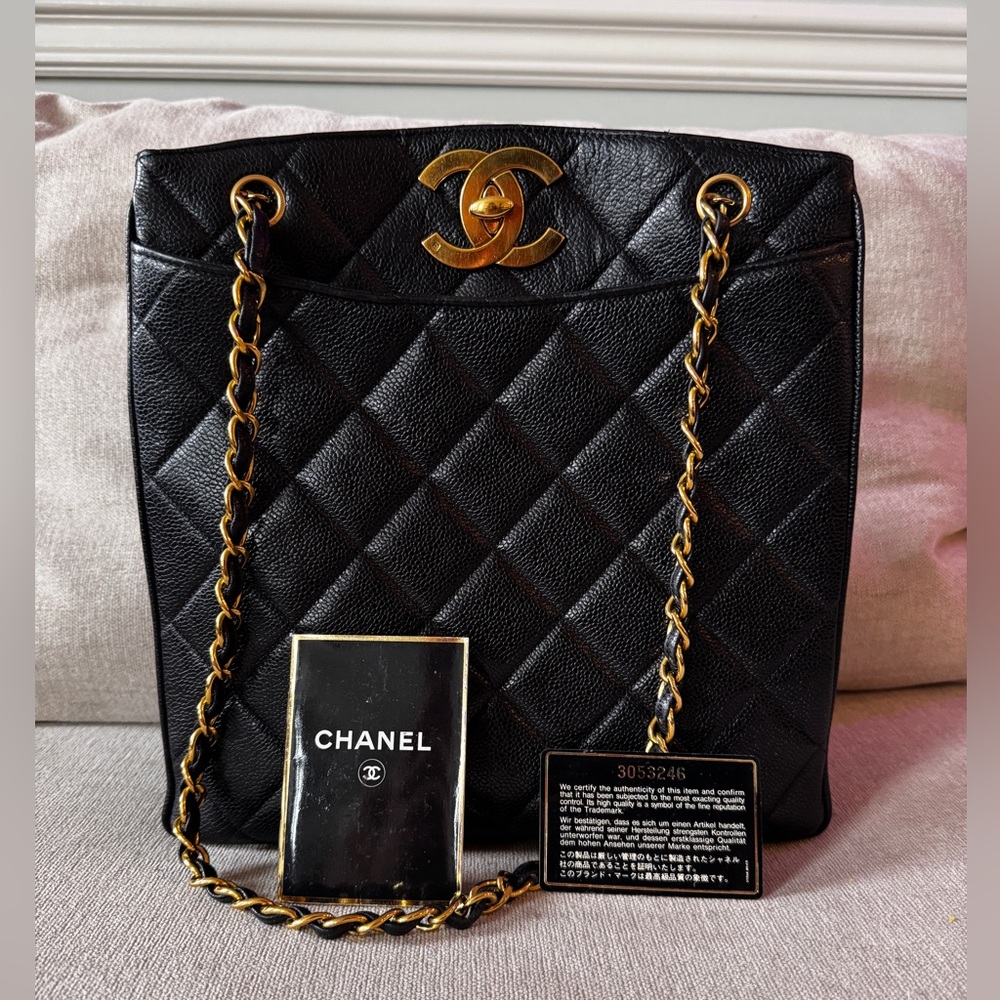 FULL SET Chanel Caviar Quilted Bag